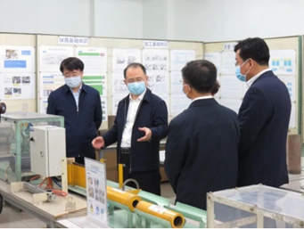 省商務廳廳長張德平一行蒞臨BYA調研指導工作