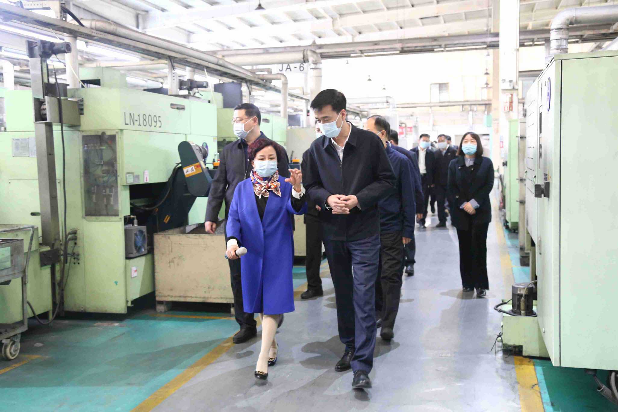 濱州市委副書記、市長李春田蒞臨BYA調研指導工作